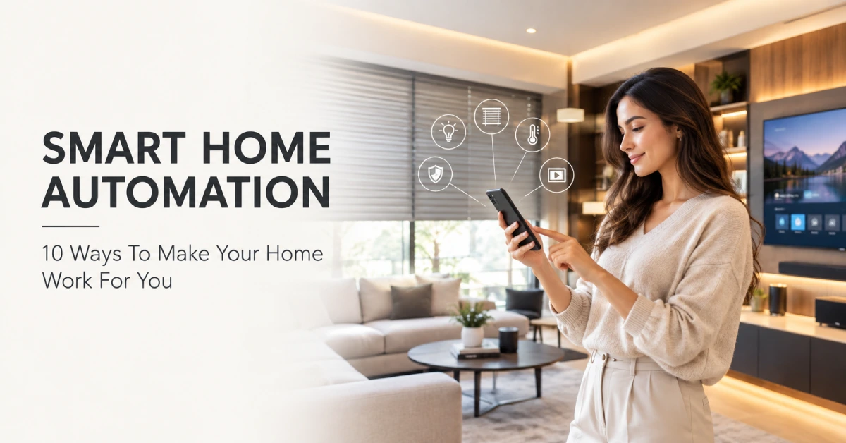 Smart home automation ways